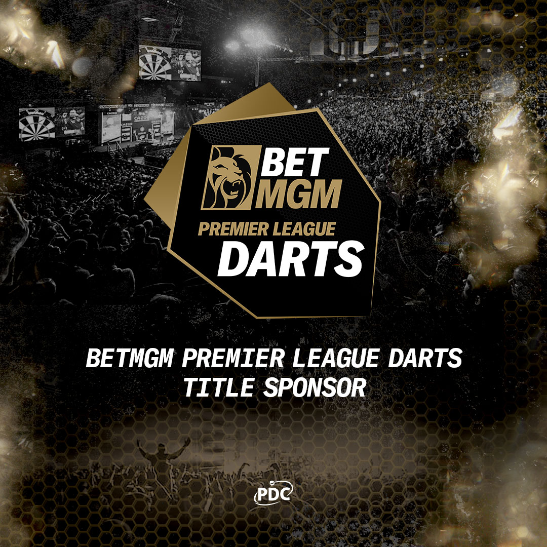 BetMGM Stars As New Title Sponsor of Premier League Darts PDC